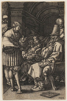 TvB G 3961
<br/>
Jozef vertelt zijn dromen aan Jacob
<br/>
<em>Aldegrever, Heinrich (1502 - 1555/61)</em>